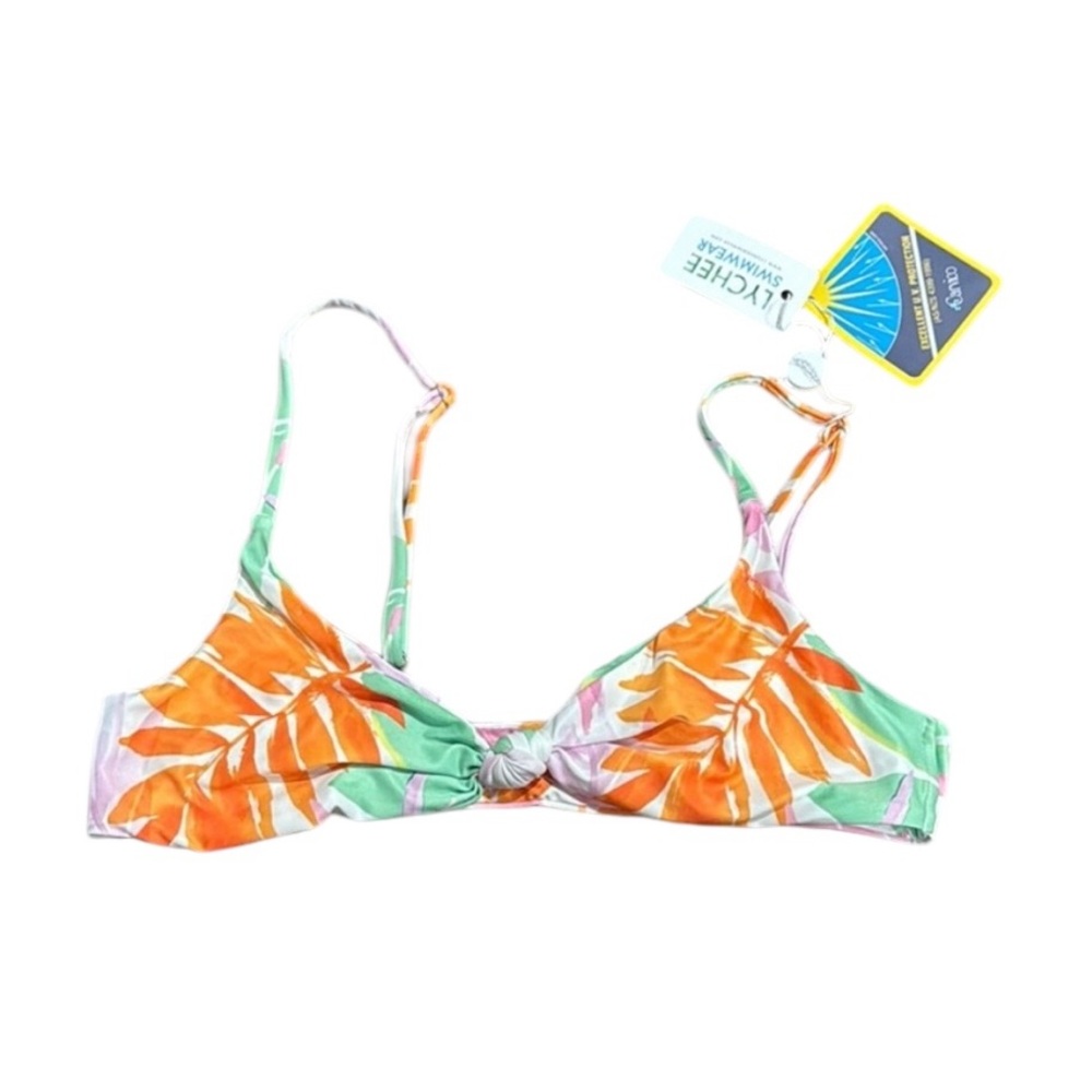 Lychee Swimwear Multi Color Bikini Top